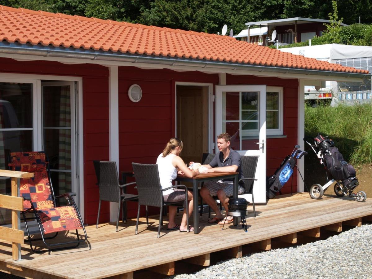 Blockhaus Campingplatz Alpenblick Weiler-Simmerberg Eksteriør billede